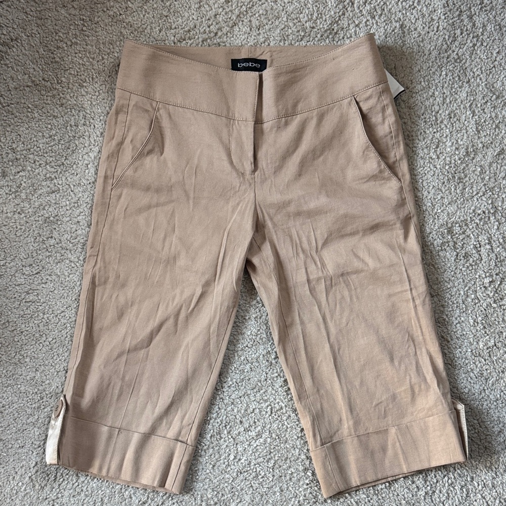 Bebe Tan Women's Capris